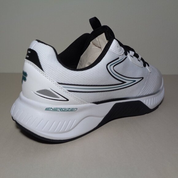 Fila Size 12 M / ACTION STRIDE / White Black Aven / Sneakers New Men's Shoes - Picture 4 of 16